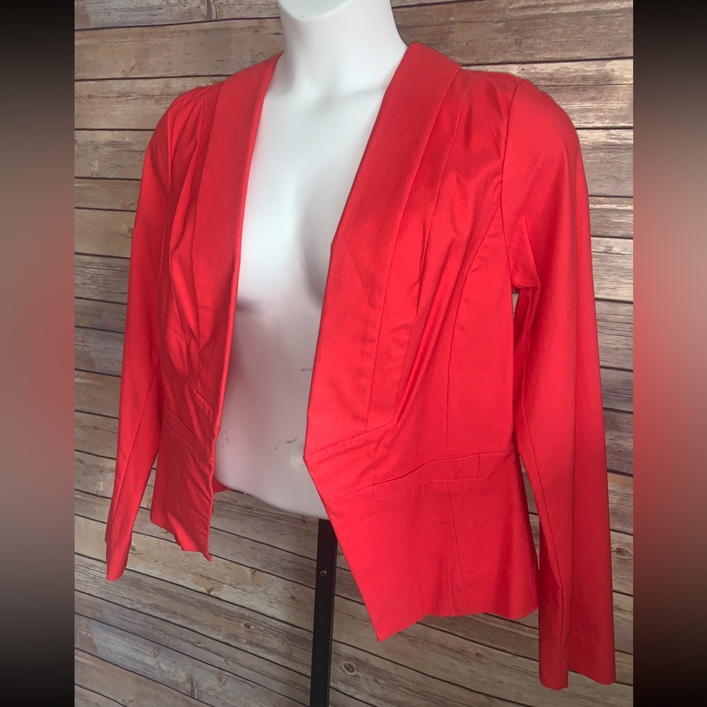Torrid Pink Cropped Blazer - Size 0 - Picture 4 of 8